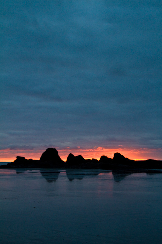 Ruby Beach At Sunset